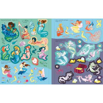 Mermaids Sticker Book - Book