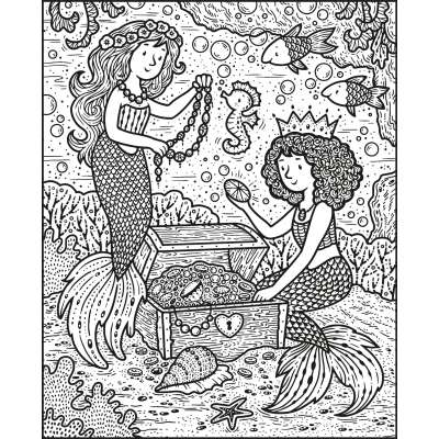 Mermaids Magic Painting Book - Book
