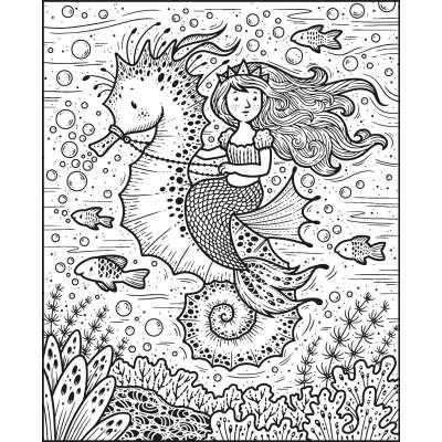 Mermaids Magic Painting Book - Book