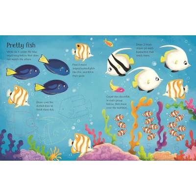 Wipe-Clean Aquarium Activities - Book