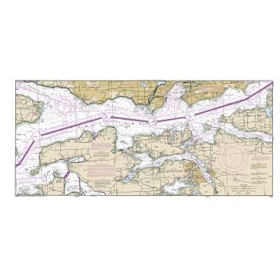 HISTORICAL NOAA Chart 18445: Puget Sound-Possession Sound to Olympia including Hood Canal (6 PAGE FOLIO)