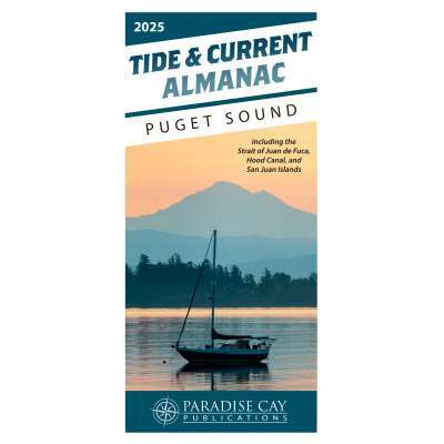 2025 Tide & Current Almanac: Puget Sound - Book