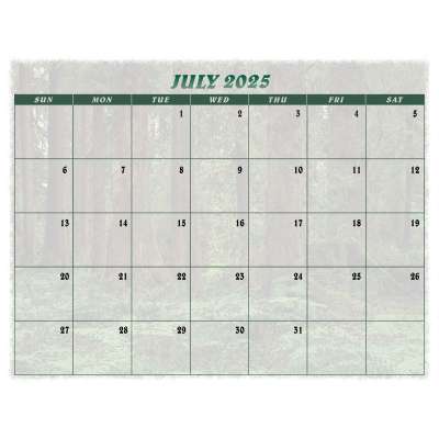BIGFOOT 2025 Calendar "Dangerous Encounters"