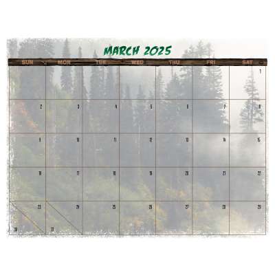 Bigfoot 2025 Calendar