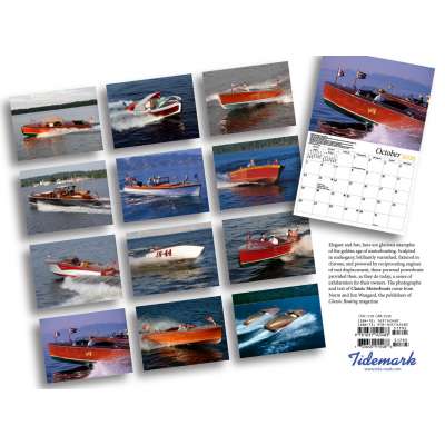 Classic Motorboats Calendar 2025