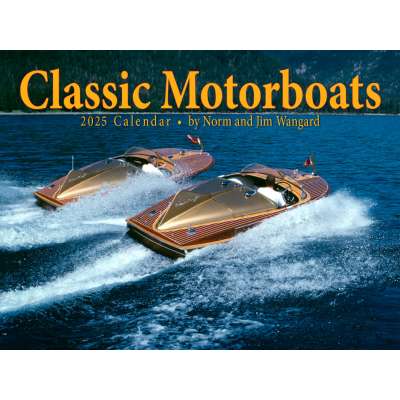Classic Motorboats Calendar 2025