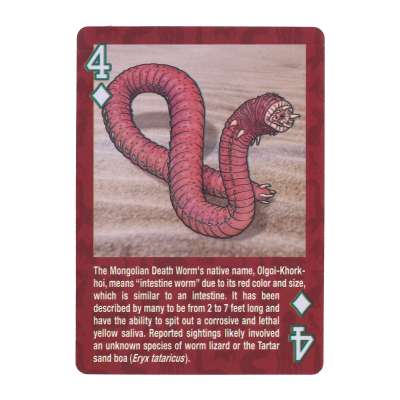 Cryptid Creatures - Playing Cards