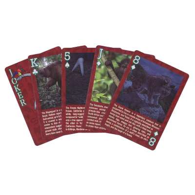 Cryptid Creatures - Playing Cards