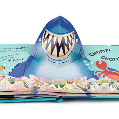 Don't Ever Smile at a Shark - Pop-up Book