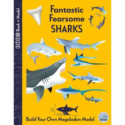 Fantastic Fearsome Sharks (STEM Book + Model Kits) - Book