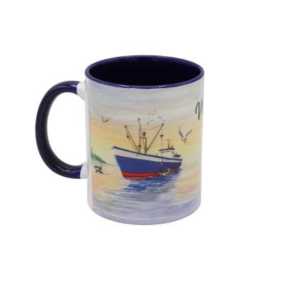 Fishing Boats - Ceramic Coffee Cup