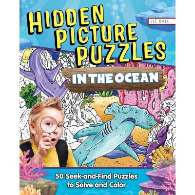 Hidden Picture Puzzles in the Ocean - Book