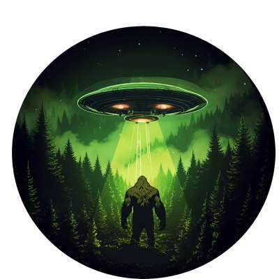 BF Abduction - Vinyl Sticker (1 STICKER)