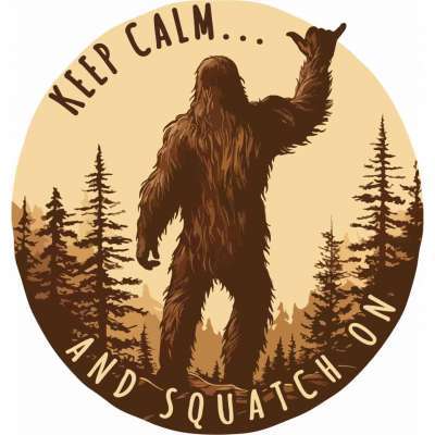 Keep Calm - Vinyl Sticker (1 STICKER)