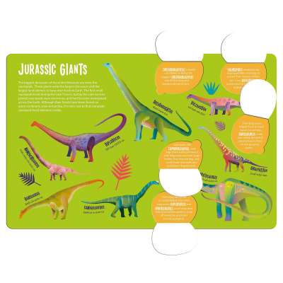 Magic Searchlight - Dinosaurs - Book