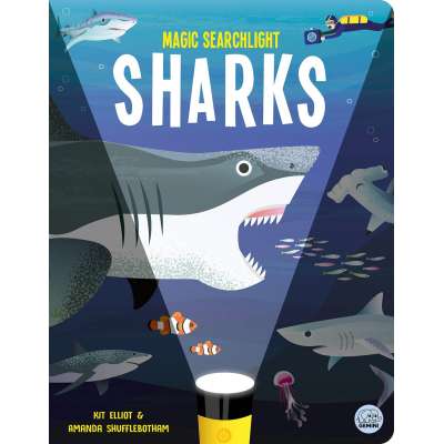 Magic Searchlight - Sharks - Book