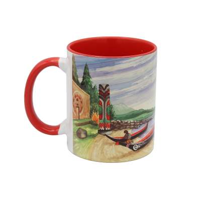 Makah Canoes - Ceramic Coffee Cup