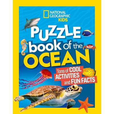 National Geographic Kids Puzzle Book of the Ocean - Book