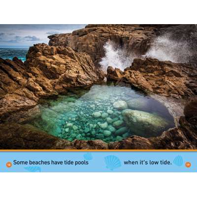 National Geographic Readers - Pre-reader: At the Beach - Book