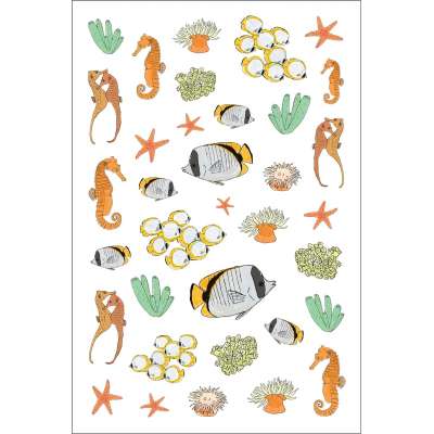 Ocean Anatomy Sticker Book