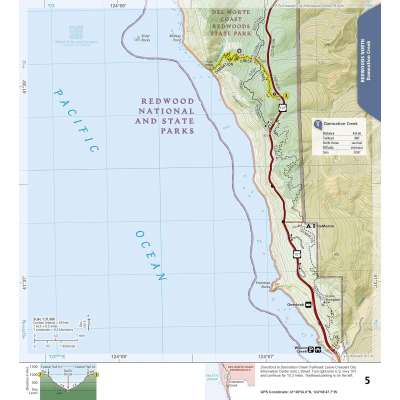 Redwood National and State Parks Day Hikes Map (National Geographic Map)