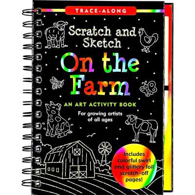 Scratch & Sketch On The Farm - Book