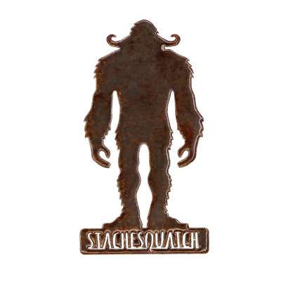 StacheSquatch V2 - Magnet