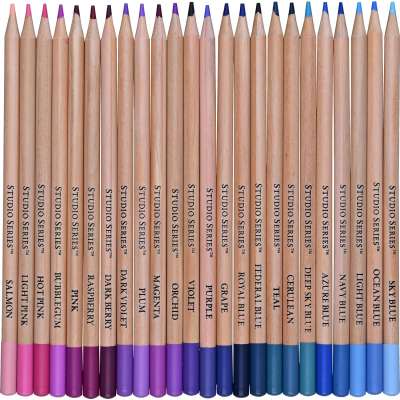 Studio Series Colored Pencil Tube Set (72-colors)