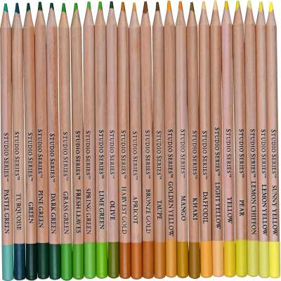 Studio Series Colored Pencil Tube Set (72-colors)