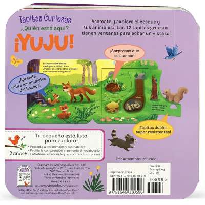 ¿Quién está aqui? ¡Yuju! (Who Lift-a-Flap Board Book) - Board Book