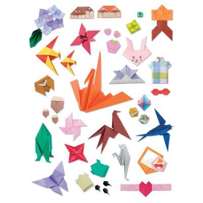 The Complete Book of Origami: A Beginner's Guide to the Most Popular Folded Paper Models - Book