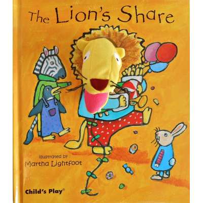 The Lion's Share - Finger Puppet Book