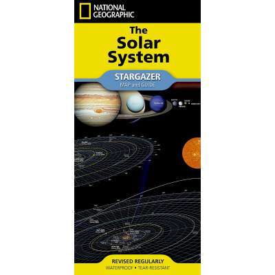 National Geographic Solar System (Stargazer folded) - Map