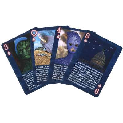 UFOs and Aliens - Playing Cards