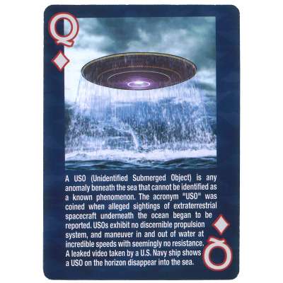 UFOs and Aliens - Playing Cards