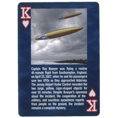 UFOs and Aliens - Playing Cards