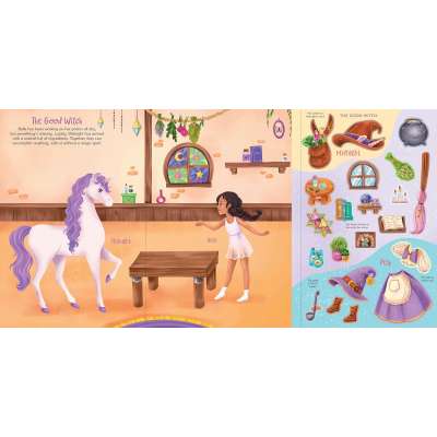 Unicorns Sticker Doll Dress-Up - Book