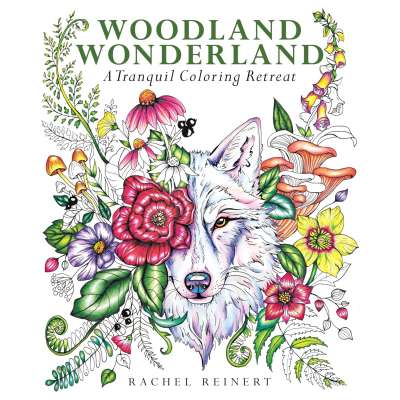 Woodland Wonderland: A Tranquil Coloring Retreat - Book