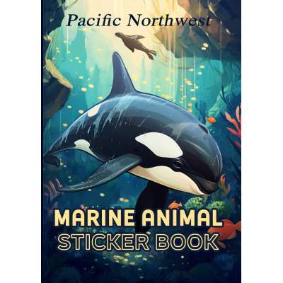 Pacific Northwest Marine Animal - Sticker Book