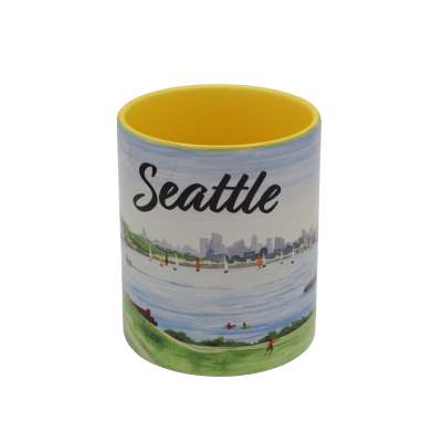 Seattle-scape - Ceramic Coffee Cup