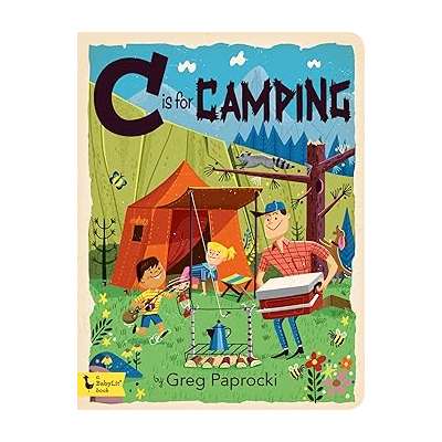 C Is for Camping - Board Book