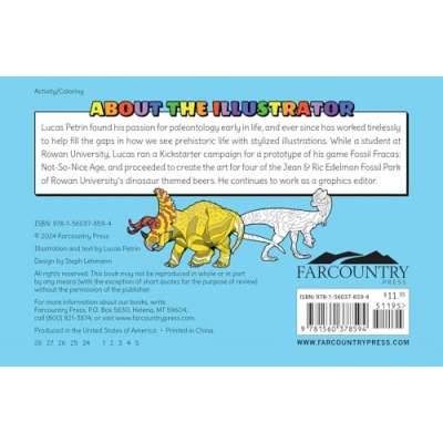 Color Your Own Dinosaur Post Card Book