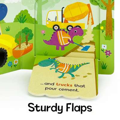 Dinos Love Diggers - Board Book