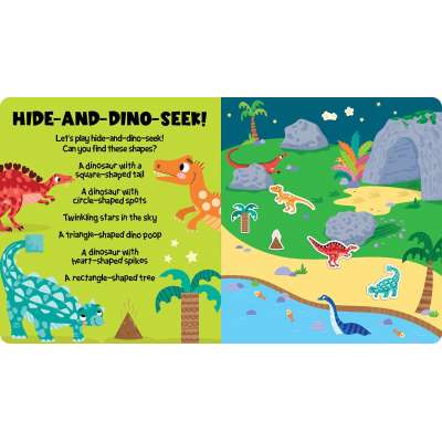 Easy Peely Dinosaurs - Peel, Stick, Play! - Board Book