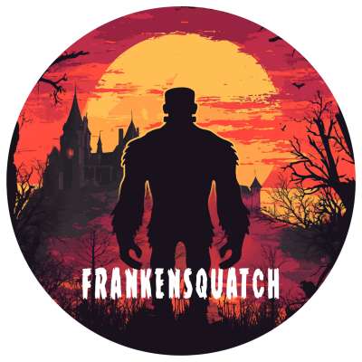 FrankenSquatch - Vinyl Sticker (1 STICKER)