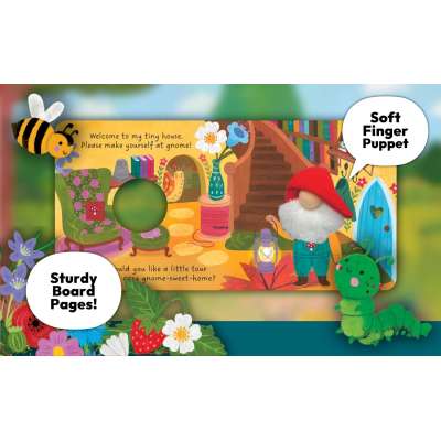 Gnome Sweet Home Finger Puppet Book
