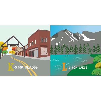 I is For Idaho - Board Book