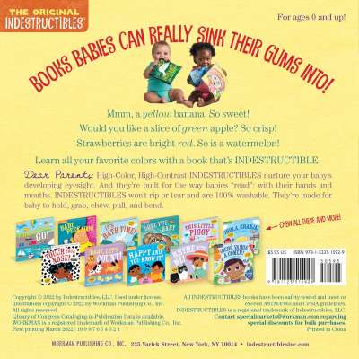 Indestructibles: Taste the Fruit! - Book