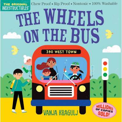 Indestructibles: The Wheels on the Bus - Book