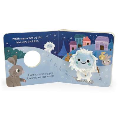 Itty Bitty Yeti Finger Puppet Book